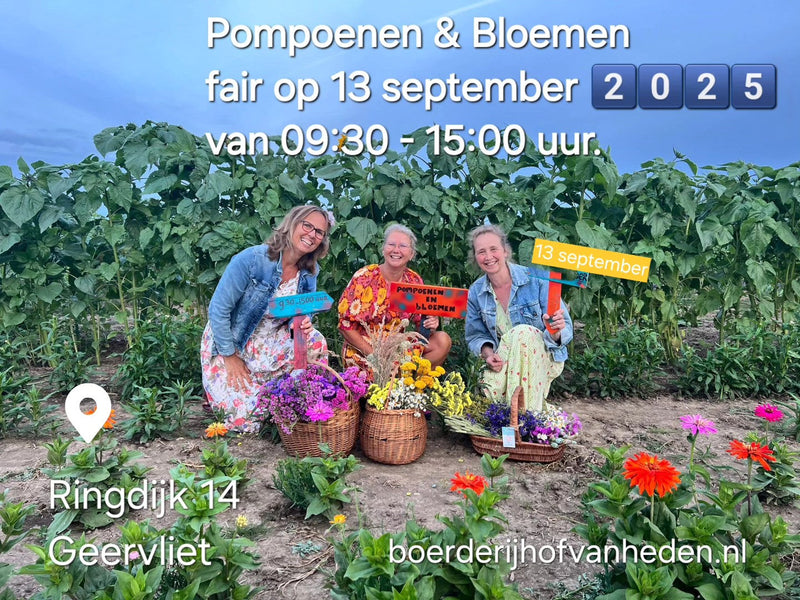 Pompoenen en Bloemen fair Geervliet - 13 september 2025