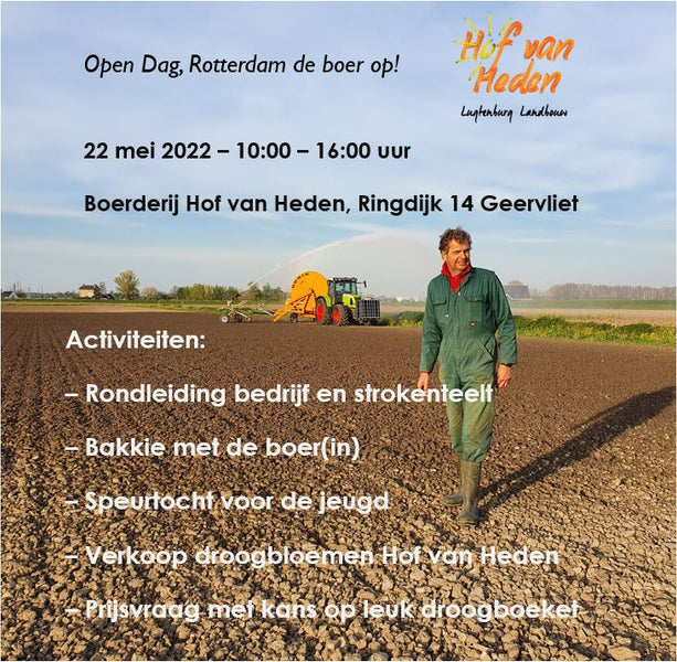 Open Dag op Boerderij Hof van Heden tijdens Rotterdam de boer op!